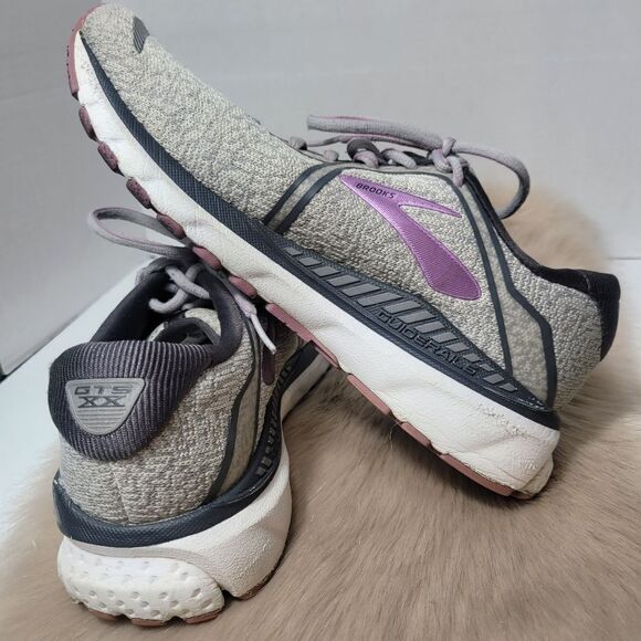 Brooks Adrenaline GTS 20,1202961B030 Women’s Gray Purple Running Shoes Size 9.5 - Picture 5 of 14